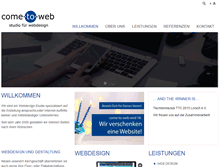 Tablet Screenshot of come-to-web.de